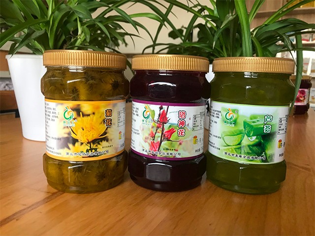 菊花花茶、洛神花花茶、蘆薈花茶